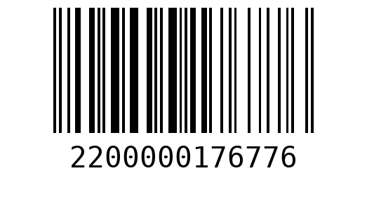 Штрихкод 2200000176776