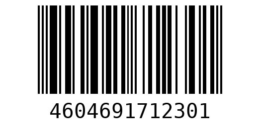 Штрихкод 4604691712301