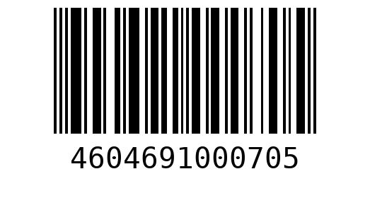 Штрихкод 4604691000705