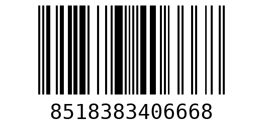 Штрихкод 8518383406668