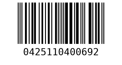 Штрихкод 042511040069