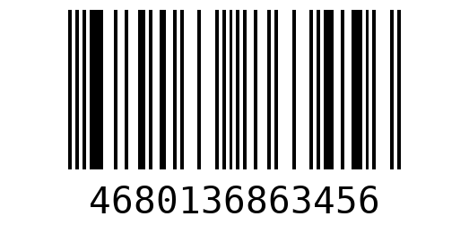 Штрихкод 4680136863456