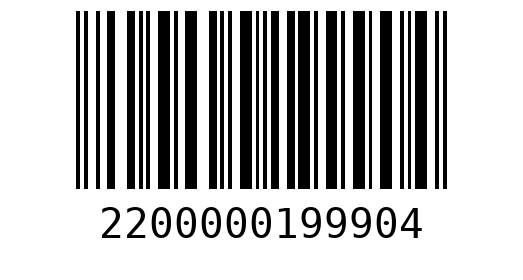 Штрихкод 2200000199904