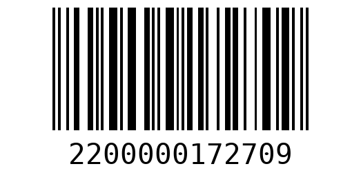 Штрихкод 2200000172709