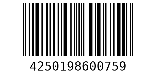 Штрихкод 4250198600759