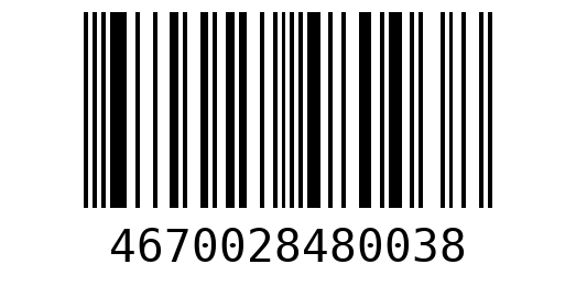 Штрихкод 4670028480038