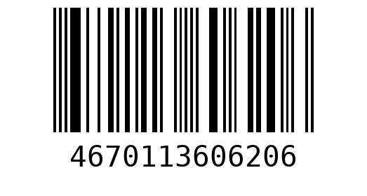 Штрихкод 4670113606206
