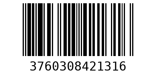 Штрихкод 3760308421316