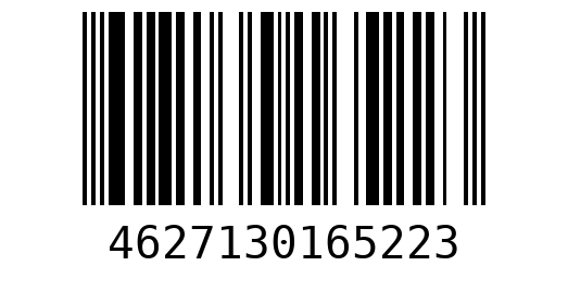 Штрихкод 4627130165223