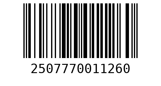 Штрихкод 2507770011260