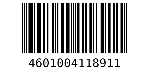 Штрихкод 4601004118911