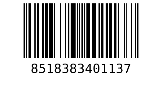 Штрихкод 8518383401137