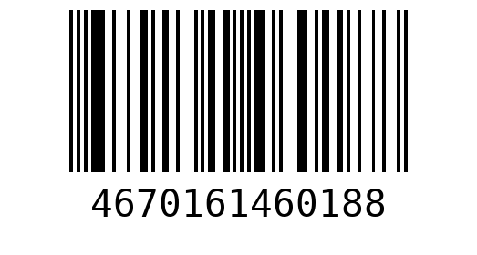 Штрихкод 4670161460188