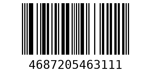 Штрихкод 4687205463111