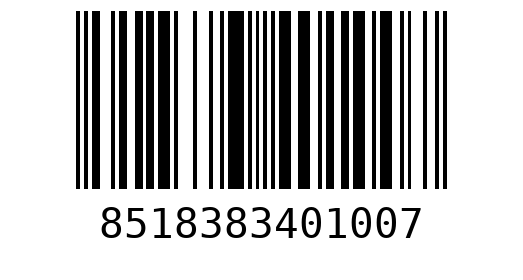 Штрихкод 8518383401007
