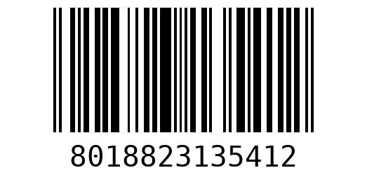 Штрихкод 8018823135412
