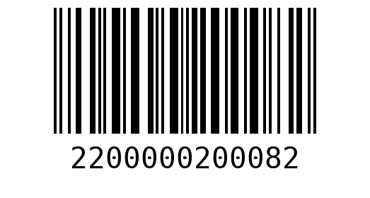 Штрихкод 2200000200082
