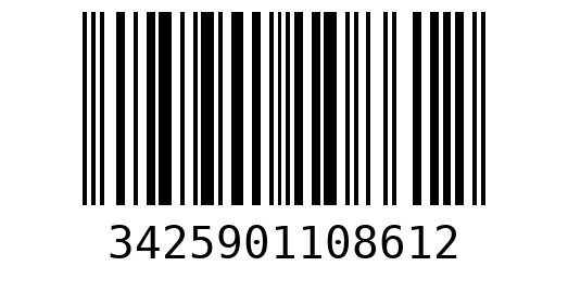 Штрихкод 3425901108612