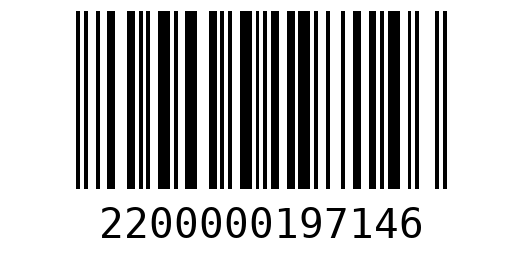 Штрихкод 2200000197146