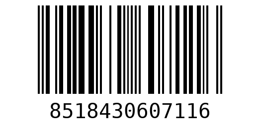 Штрихкод 8518430607116