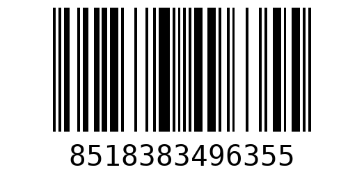 Штрихкод 8518383496355
