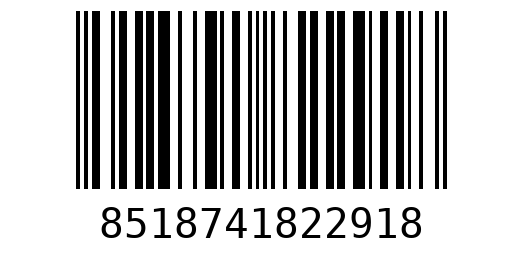 Штрихкод 8518741822918