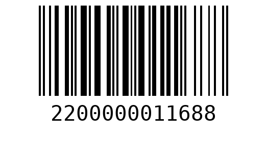 Штрихкод 2200000011688