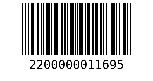 Штрихкод 2200000011695