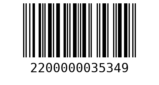 Штрихкод 2200000035349