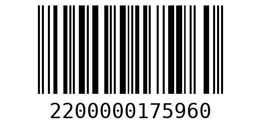 Штрихкод 2200000175960
