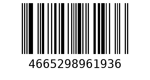 Штрихкод 4665298961936