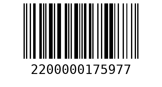 Штрихкод 2200000175977