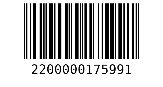 Штрихкод 2200000175991