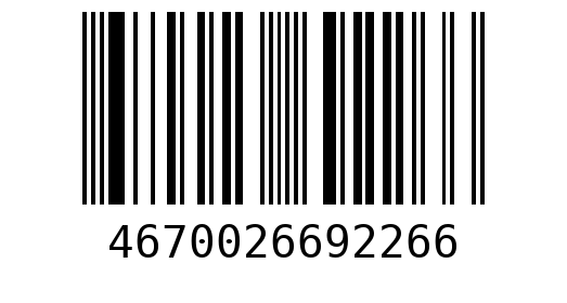 Штрихкод 4670026692266