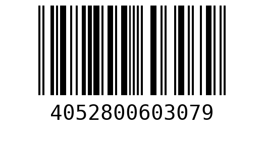Штрихкод 4052800603079