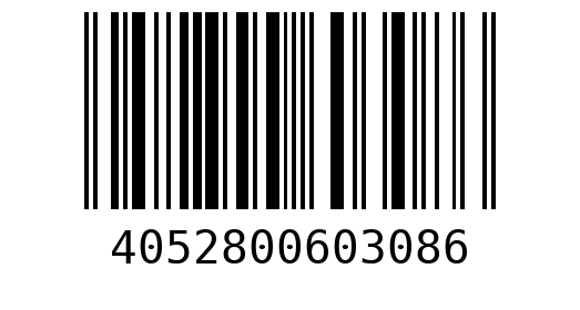 Штрихкод 4052800603086