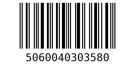 Штрихкод 5060040303580