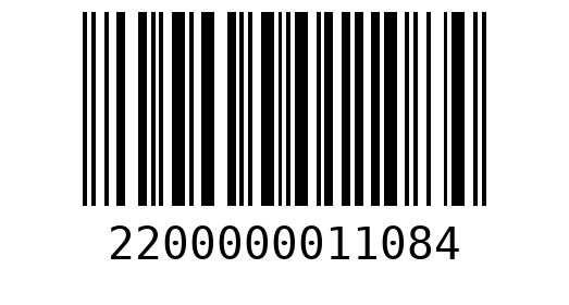 Штрихкод 2200000011084
