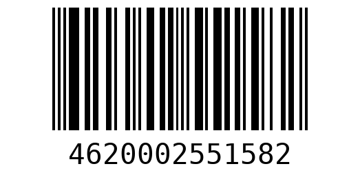 Штрихкод 4620002551582