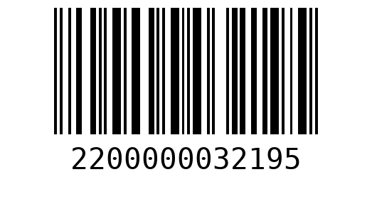 Штрихкод 2200000032195