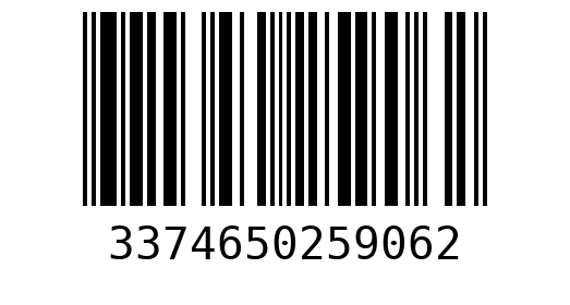 Штрихкод 3374650259062