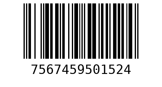 Штрихкод 7567459501524