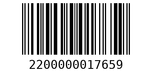 Штрихкод 2200000017659