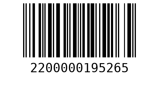 Штрихкод 2200000195265