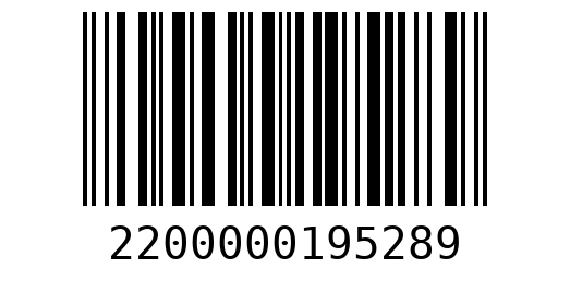 Штрихкод 2200000195289