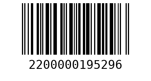 Штрихкод 2200000195296