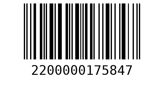 Штрихкод 2200000175847