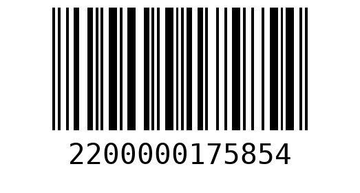 Штрихкод 2200000175854