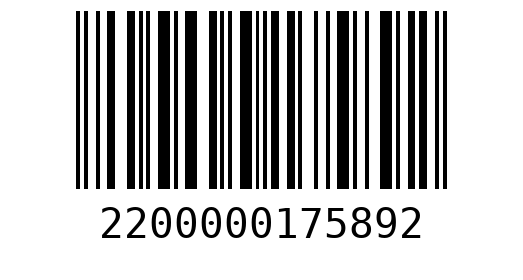 Штрихкод 2200000175892