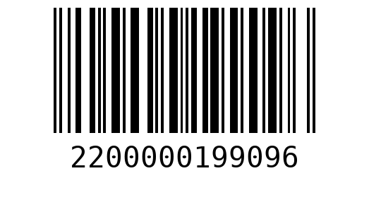 Штрихкод 2200000199096